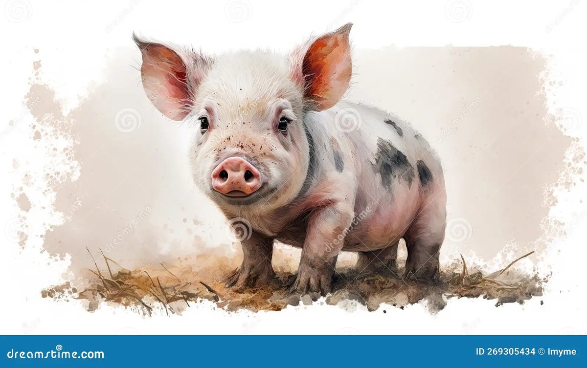 Piglet Singing Charms Listeners with Its Surprisingly Tuneful Voice